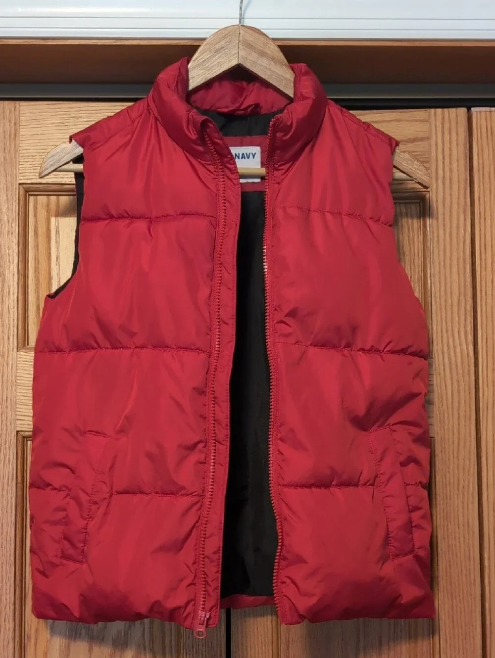 Old Navy Red Puffer Vest for Kids